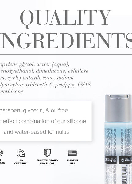 Jo Classic Hybrid - Hybrid Lubricant - 60 ml Bottle