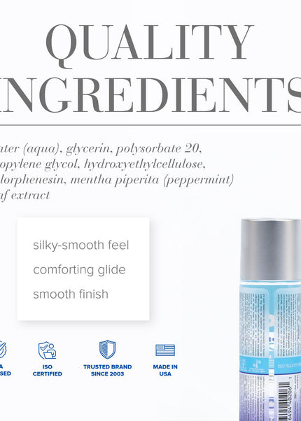 JO H2O Cooling Lube - 60 mL - Water Based Cooling Lubricant - 60 ml Bottle