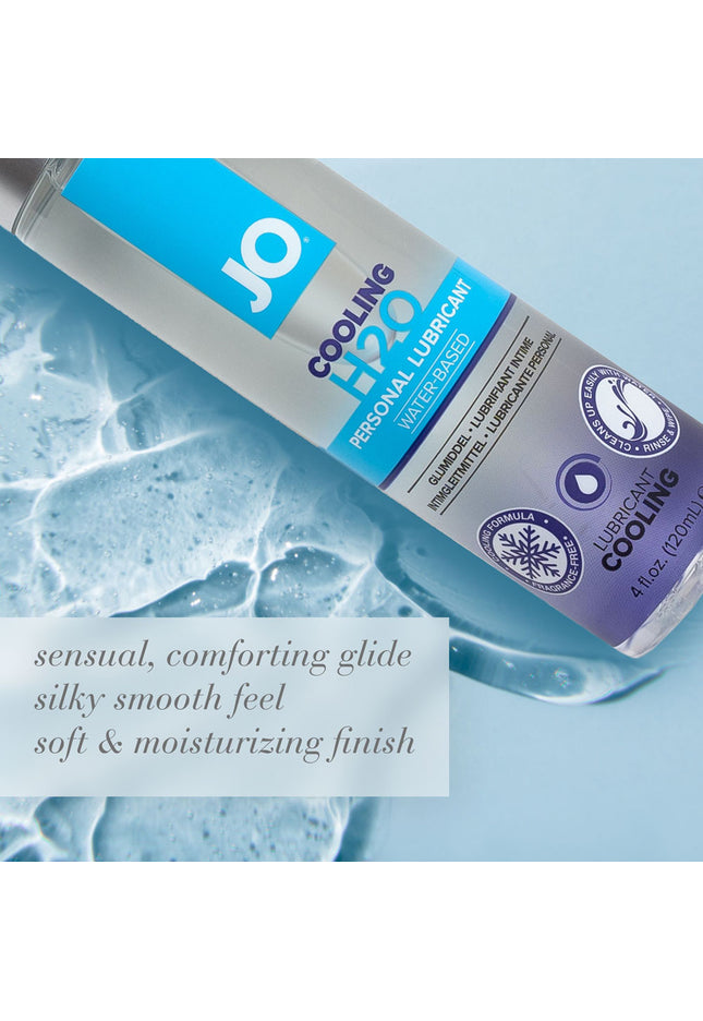 JO H2O Cooling Lube - 120 mL - Water Based Cooling Lubricant - 120 ml Bottle