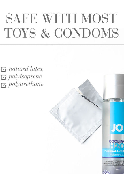 JO H2O Cooling Lube - 120 mL - Water Based Cooling Lubricant - 120 ml Bottle