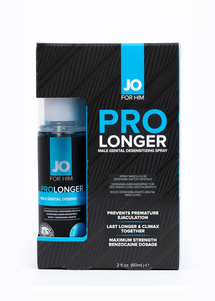 JO Prolonger Spray - 60 mL - Desensitising Spray for Men - 60 ml Spray Bottle