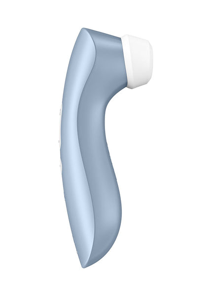 Satisfyer Pro 2+ - Blue Touch-Free USB-Rechargeable Clitoral Stimulator with Vibration