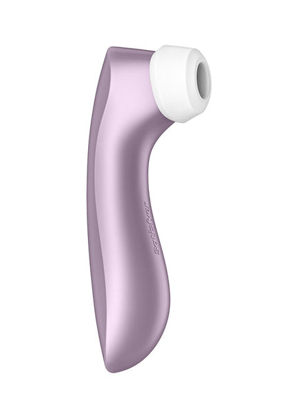 Satisfyer Pro 2+ Purple - Purple Touch-Free USB-Rechargeable Clitoral Stimulator with Vibration
