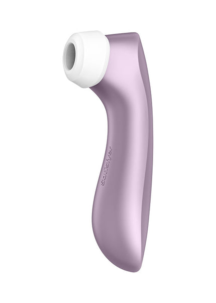 Satisfyer Pro 2+ Purple - Purple Touch-Free USB-Rechargeable Clitoral Stimulator with Vibration