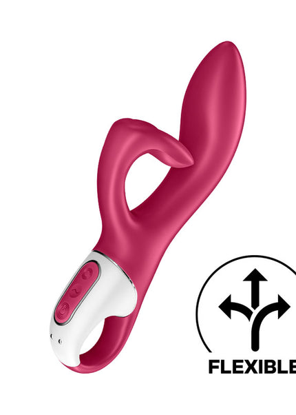 Satisfyer Embrace Me - Berry USB Rechargeable Rabbit Vibrator
