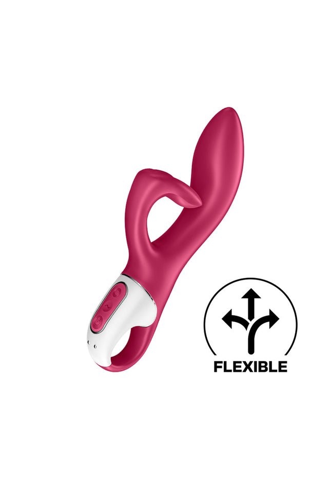Satisfyer Embrace Me - Berry USB Rechargeable Rabbit Vibrator