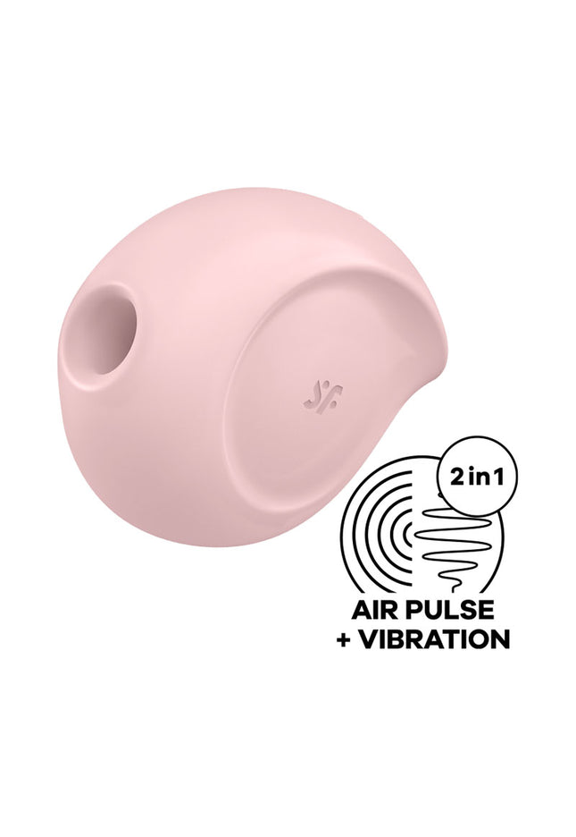 Satisfyer Sugar Rush - Pink - Pink USB Rechargeable Air Pulsation Stimulator
