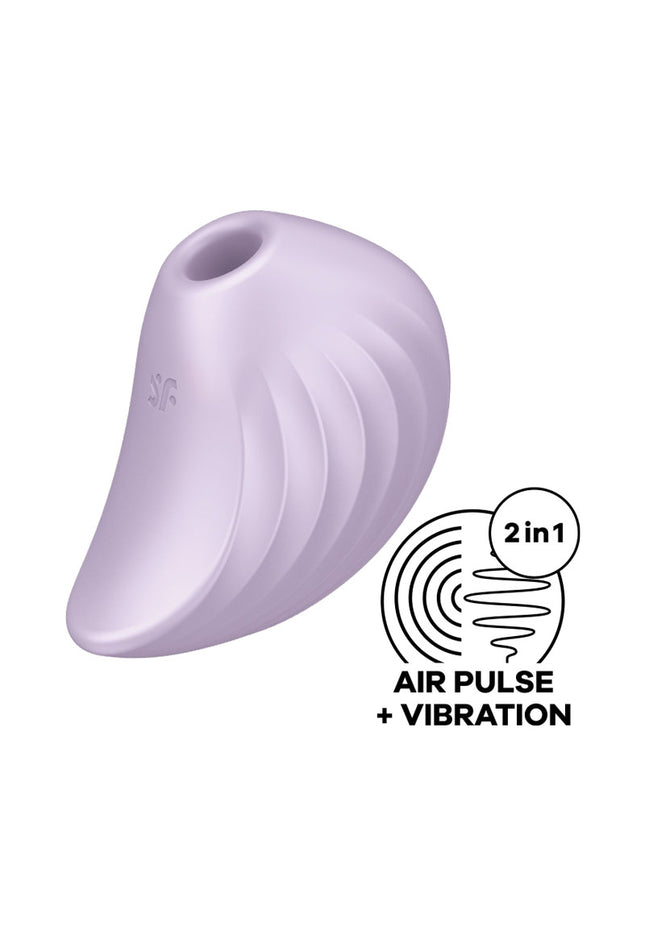 Satisfyer Pearl Diver - Violet - Violet USB Rechargeable Air Pulsation Stimulator