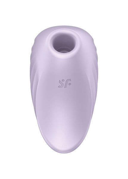 Satisfyer Pearl Diver - Violet - Violet USB Rechargeable Air Pulsation Stimulator