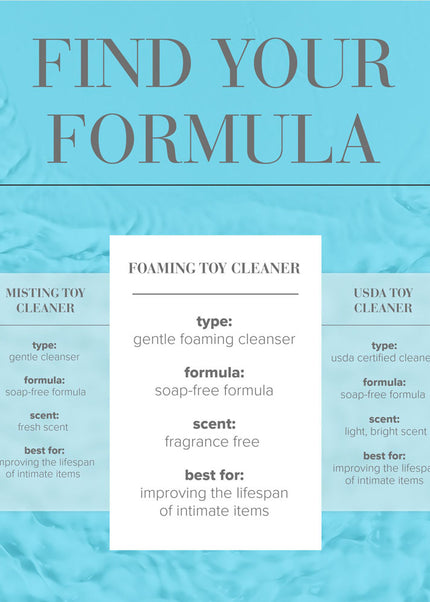 JO Refresh Foaming Toy Cleaner - 50 mL - Foaming Toy Cleaner - 50 ml Bottle