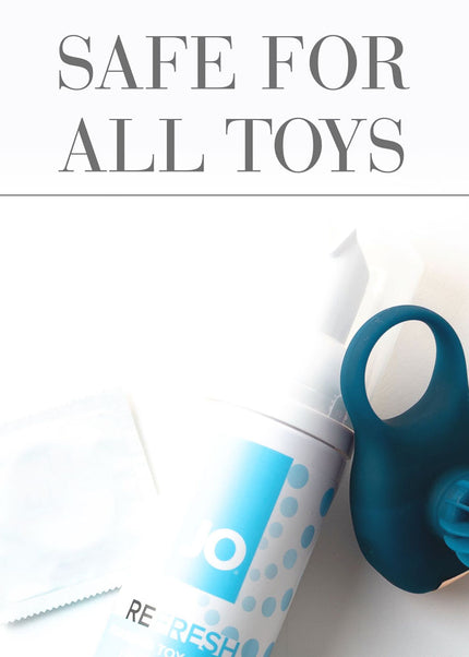 JO Refresh Foaming Toy Cleaner - 50 mL - Foaming Toy Cleaner - 50 ml Bottle