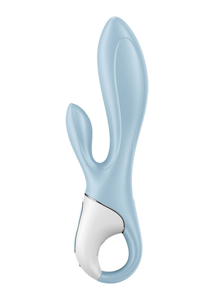 Satisfyer Air Pump Bunny 1 - Blue USB Rechargeable Inflatable Rabbit Vibrator