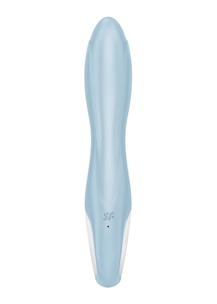 Satisfyer Air Pump Bunny 1 - Blue USB Rechargeable Inflatable Rabbit Vibrator