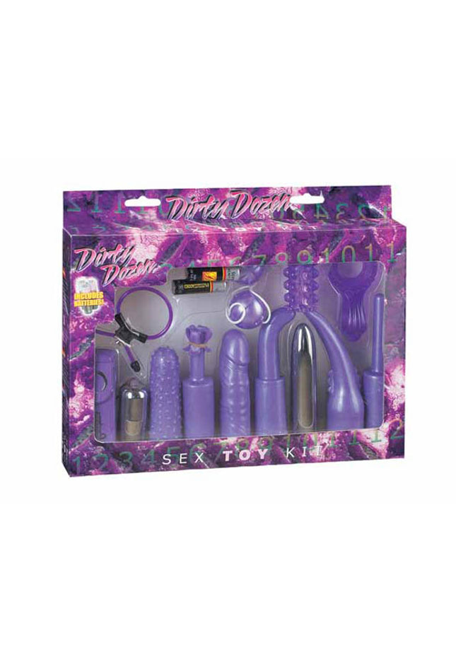 Dirty Dozen - Purple Toy Kit - 12 Piece Set