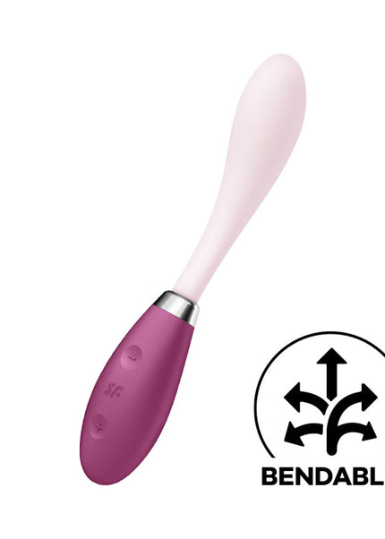 Satisfyer G-Spot Flex 3 - Red USB Rechargeable Vibrator