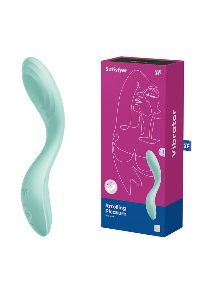 Satisfyer Rrrolling Pleasure - Mint USB Rechargeable Vibrator