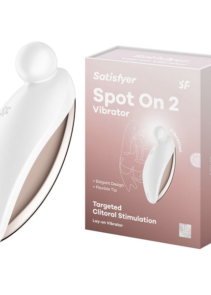 Satisfyer Spot On 2 - White USB Rechargeable Stimulator