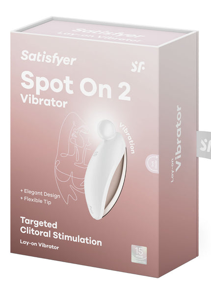 Satisfyer Spot On 2 - White USB Rechargeable Stimulator