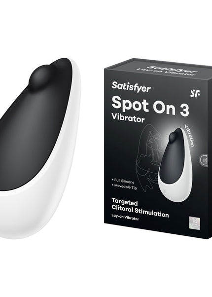 Satisfyer Spot On 3 - Black USB Rechargeable Stimulator