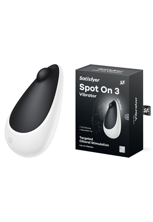 Satisfyer Spot On 3 - Black USB Rechargeable Stimulator