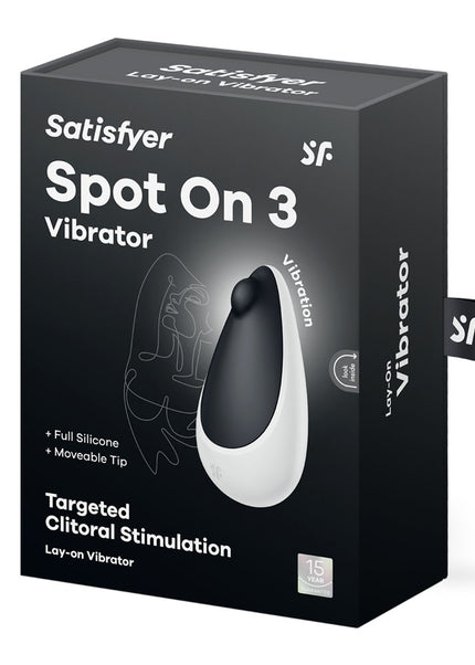 Satisfyer Spot On 3 - Black USB Rechargeable Stimulator