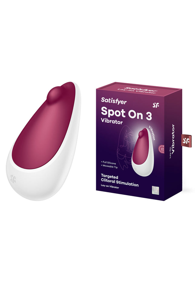 Satisfyer Spot On 3 - Berry USB Rechargeable Stimulator