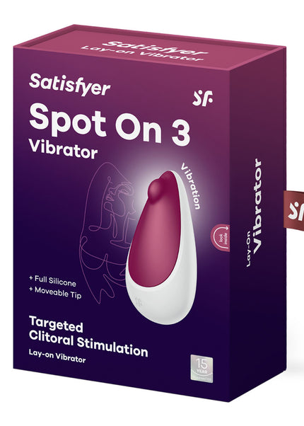 Satisfyer Spot On 3 - Berry USB Rechargeable Stimulator