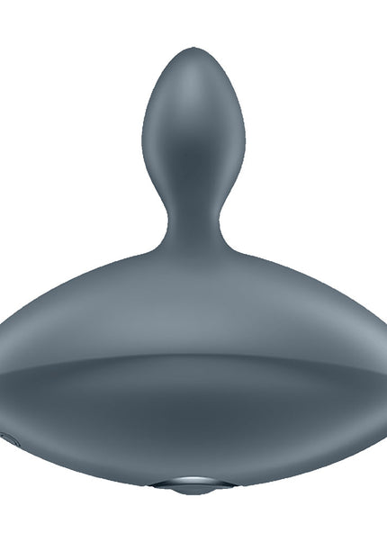 Satisfyer Booty Absolute Beginners 4 - Grey USB Rechargeable Vibrating Butt Plug