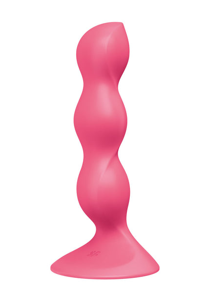 Satisfyer Triple Ball-R - Red - Red Beaded Anal Plug