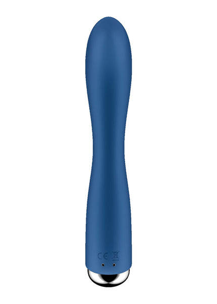Satisfyer Spinning Rabbit 1 - Blue - Blue 20 cm USB Rechargeable Rotating Rabbit Vibrator