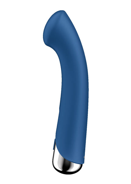 Satisfyer Spinning G-Spot 1 - Blue - Blue 16.5 cm USB Rechargeable Rotating Vibrator