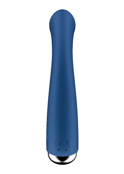 Satisfyer Spinning G-Spot 1 - Blue - Blue 16.5 cm USB Rechargeable Rotating Vibrator