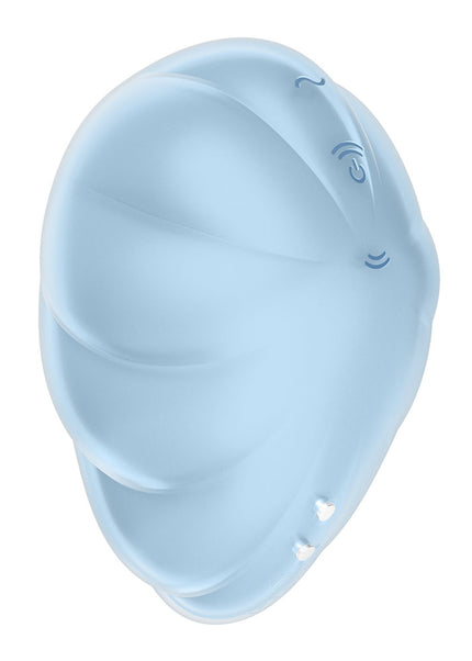 Satisfyer Cloud Dancer - Blue - Blue USB Rechargeable Vibrating Air Pulse Stimulator