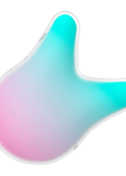 Satisfyer Mermaid Vibes - Mint/Pink - Mint/Pink USB Rechargeable Air Pulse Stimulator