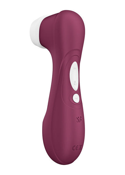 Satisfyer Pro 2 Generation 3 - Wine Red - Wine Red Touch-Free USB-Rechargeable Clitoral Stimulator