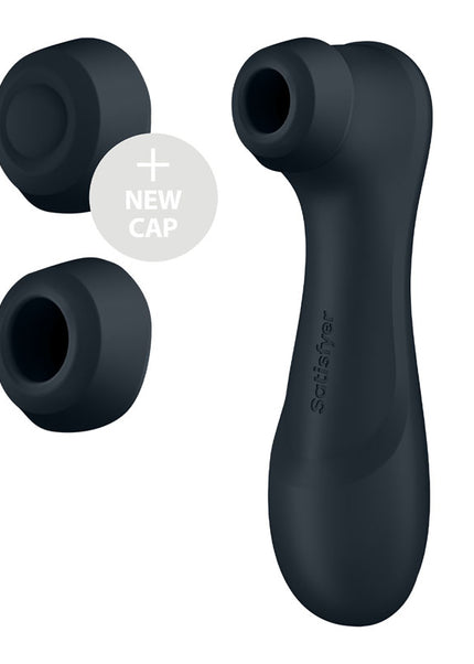 Satisfyer Pro 2 Generation 3 - Dark Grey - Dark Grey Touch-Free USB-Rechargeable Clitoral Stimulator