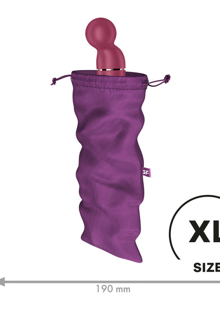 Satisfyer Treasure Bag XLarge - Violet - Violet XL Toy Storage Bag