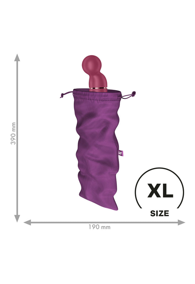 Satisfyer Treasure Bag XLarge - Violet - Violet XL Toy Storage Bag