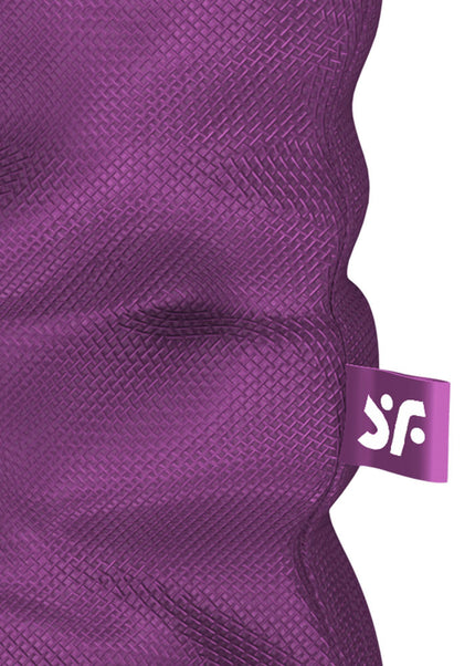 Satisfyer Treasure Bag Medium - Violet - Violet Medium Toy Storage Bag