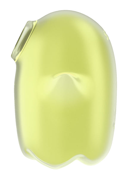 Satisfyer Glowing Ghost - Yellow - Glow in Dark Yellow USB Rechargeable Air Pulse Stimulator