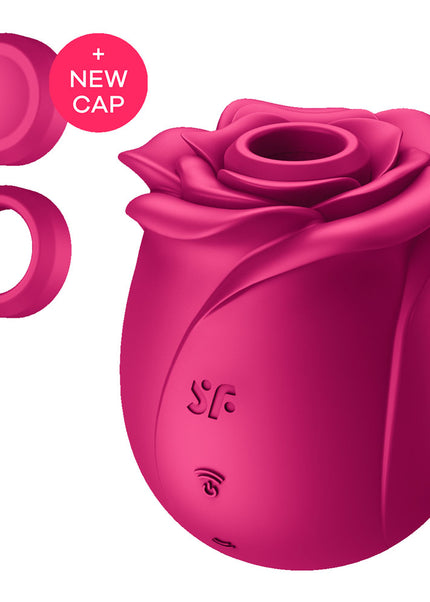 Satisfyer Pro 2 Classic Blossom - Red USB Rechargeable Air Pulse Rose Stimulator