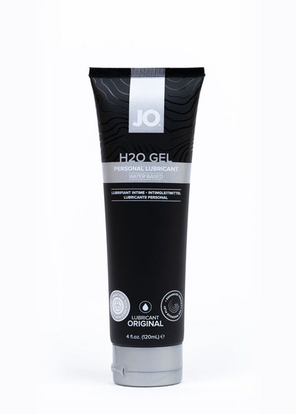 JO H2O Gel Original Lube - 120 mL - Thick Water Based Lubricant - 120 ml Tube