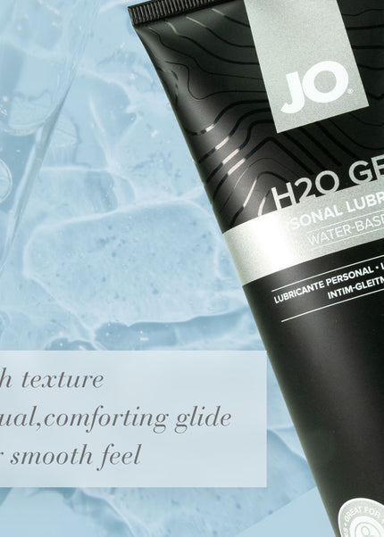 JO H2O Gel Original Lube - 120 mL - Thick Water Based Lubricant - 120 ml Tube