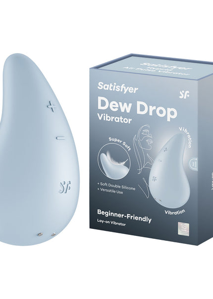 Satisfyer Dew Drop - Light Blue USB Rechargeable Stimulator