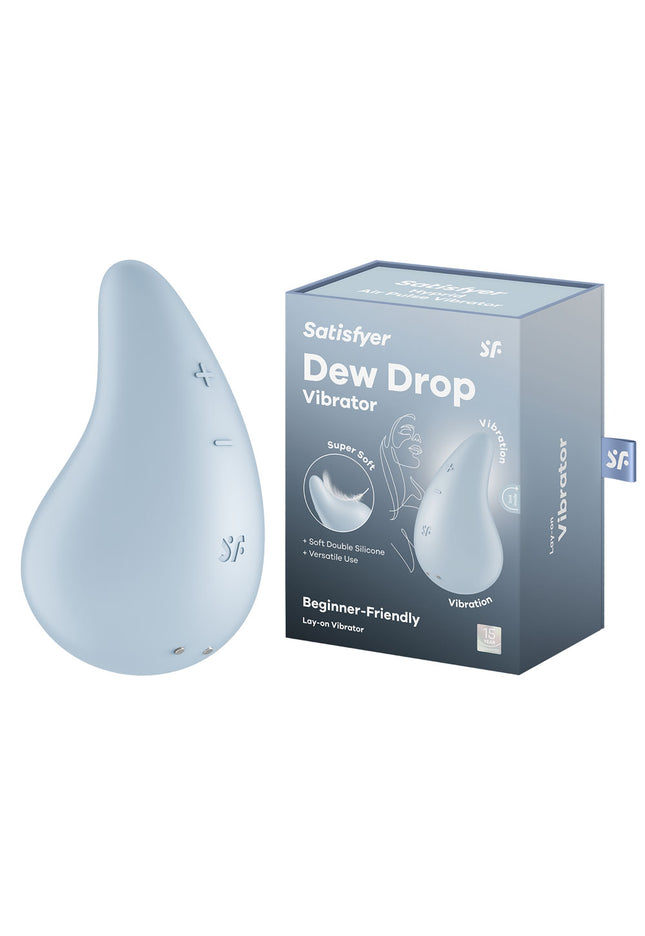 Satisfyer Dew Drop - Light Blue USB Rechargeable Stimulator