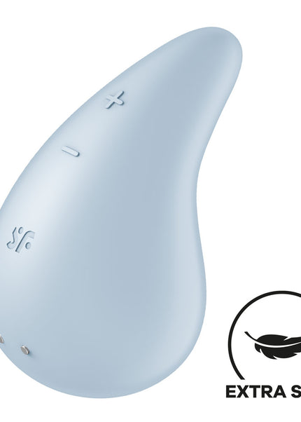 Satisfyer Dew Drop - Light Blue USB Rechargeable Stimulator