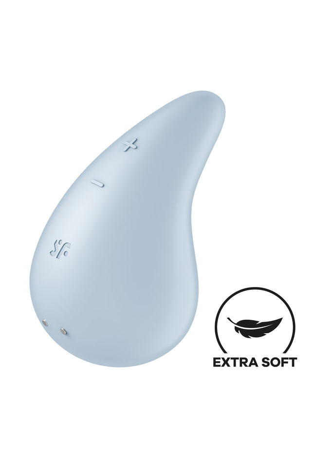 Satisfyer Dew Drop - Light Blue USB Rechargeable Stimulator
