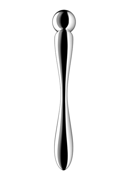 Satisfyer Star Force 2 - Chrome Steel 22 cm Dildo