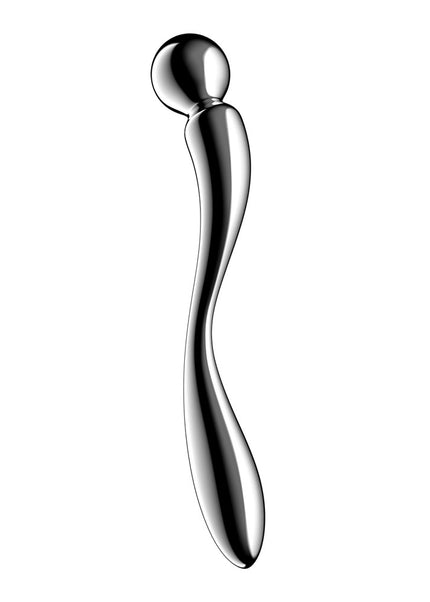Satisfyer Star Force 2 - Chrome Steel 22 cm Dildo