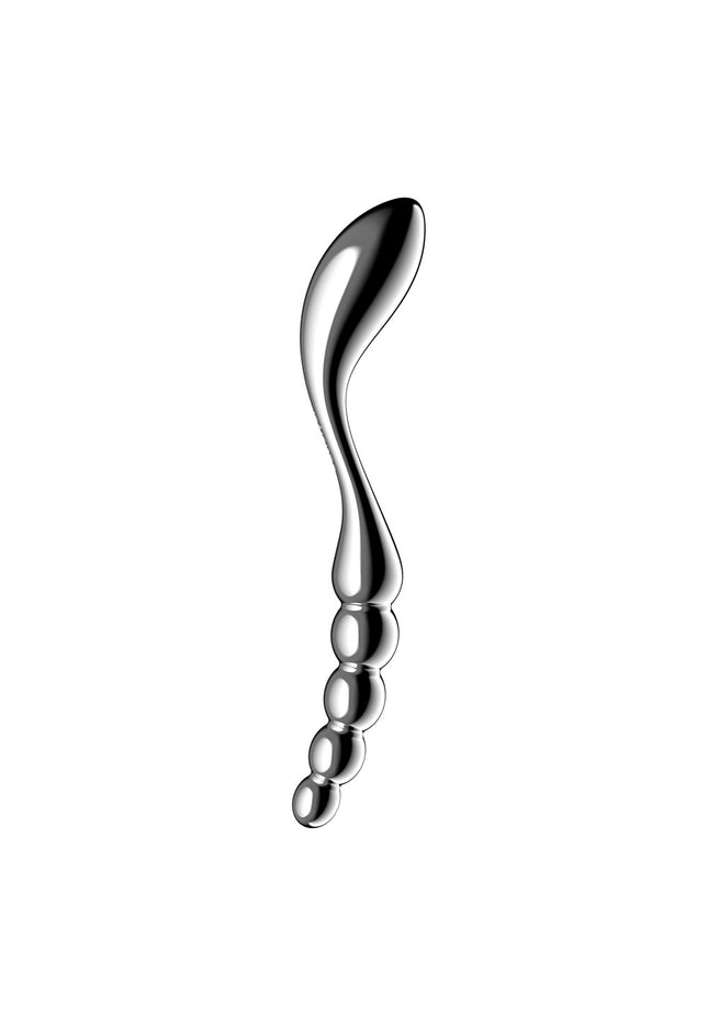 Satisfyer Star Force 1 - Chrome Steel 21 cm Dildo